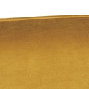 MORPHEE - Housse tête de lit 160 en velours jaune moutarde