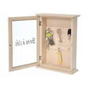 Boite a clefs 22x8x29cm Beige