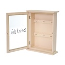 Boite a clefs 22x8x29cm Beige
