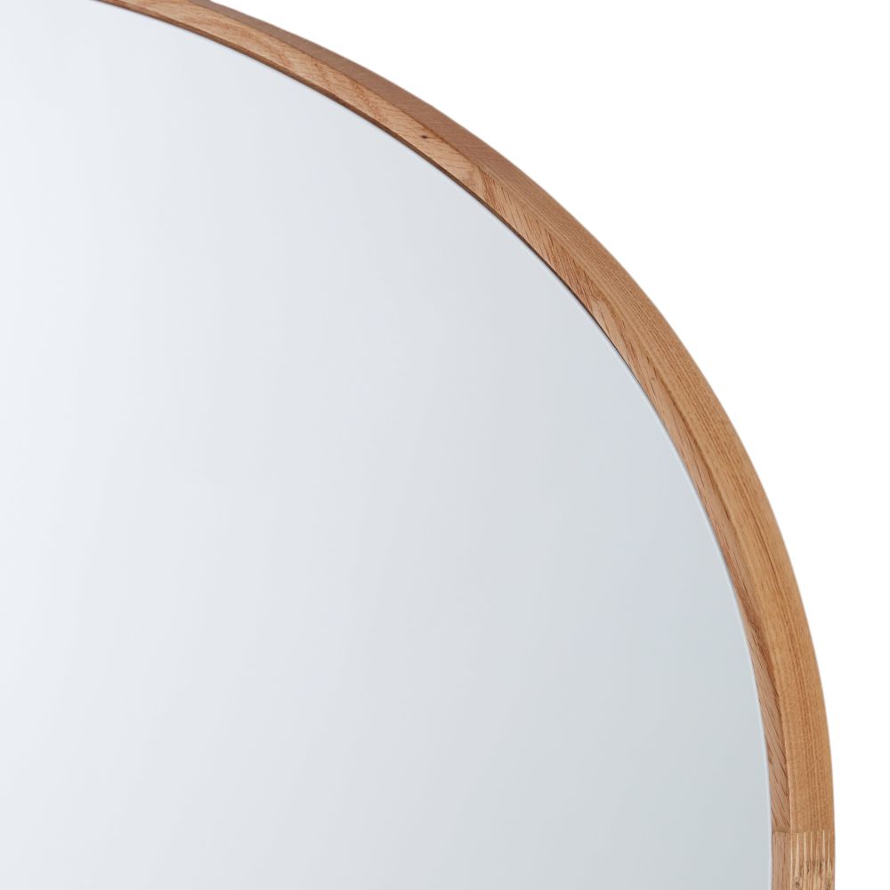 Miroir en métal doré ALINA, accessoire déco raffiné à Dakar, Sénégal.