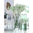 LYAM - Vase en verre transparent H24 cm