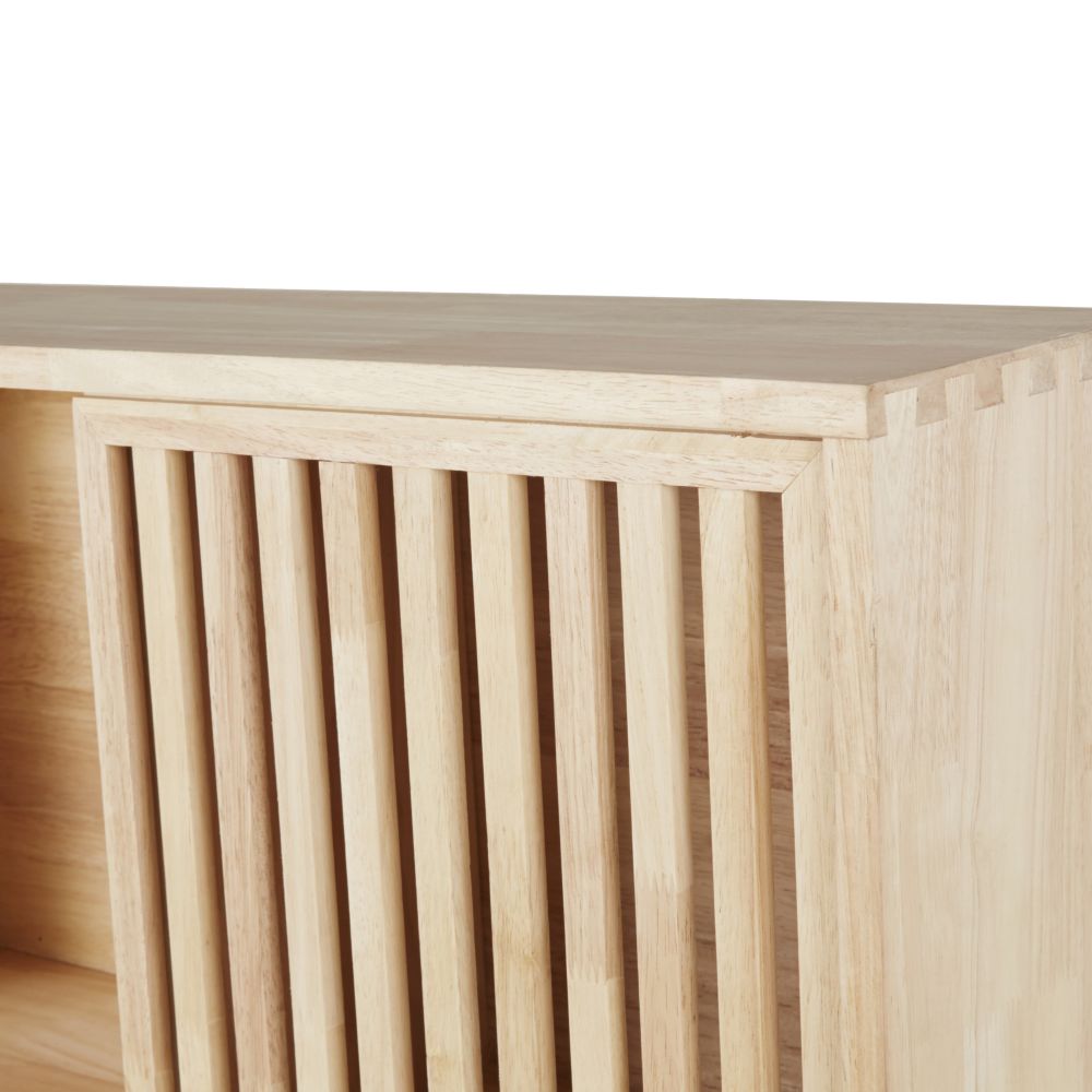Mobilier design - Étagère robuste en bois naturel pour salon ou bureau moderne au Sénégal
