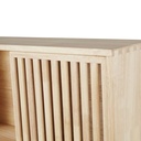 Mobilier design - Étagère robuste en bois naturel pour salon ou bureau moderne au Sénégal