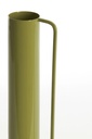 Vase Panzano en métal vert olive brillant PM