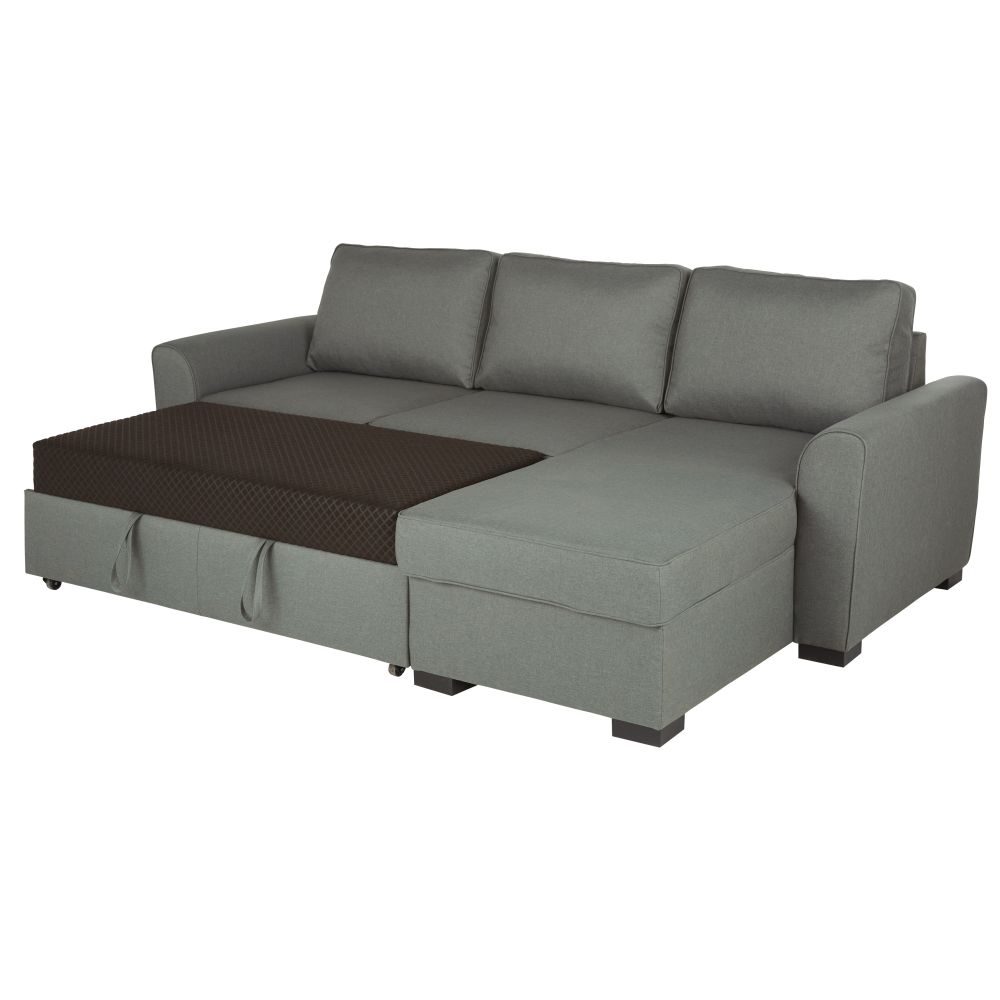 Canapé d'angle Montréal convertible 3/4 places gris (copie)