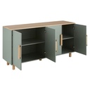 Buffet Oliver 4 portes vert