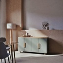 Buffet Oliver 4 portes vert