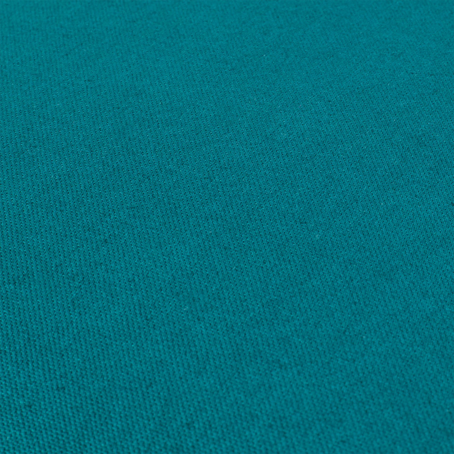 MARGAUX - Housse de chaise en coton bleu canard 41x70