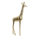 GIRAFE - Ornement en métal doré 28x11x63 cm