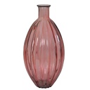 PALLOCI - Vase en verre rose Ø27x59 cm