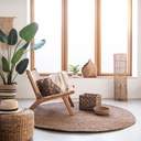 ENSO - Tapis en jonc de mer D.180cm