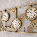 GERMISTON - Horloges en métal doré 120x67