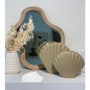 COKI - Vase en céramique beige 19xH18cm
