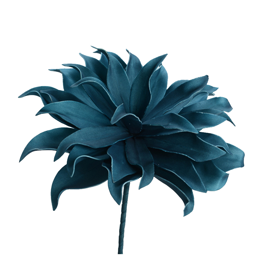 VILLA - Fleur artificielle dégradé bleu H70