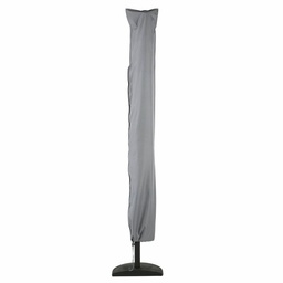 [CN819803] SUNLIGHT - Housse de protection pour parasol en toile gris clair