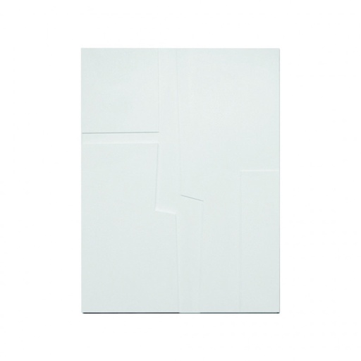 [OPJ014297CV] FAILLE - Tableau 3D blanc 60x80cm