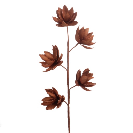 [CAD163658] ARIA - Tige fleur artificielle orange H96
