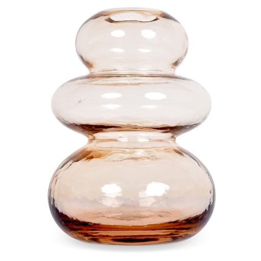 [OPJ015766] Vase Zen en verre nude GM