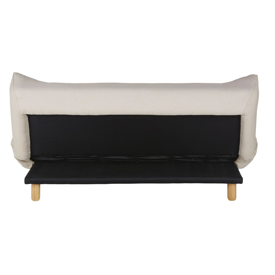 CLOUD - Canapé clic-clac 2/3 places beige