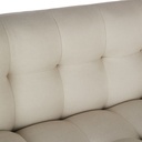 CLOUD - Canapé clic-clac 2/3 places beige