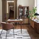 PARISCHIC - Vitrine 4 portes cannage en rotin