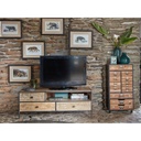 HAROLD - Meuble de rangement 12 tiroirs à roulettes