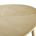 Mobilier Origami , table à manger ovale L200 cm, élégante et spacieuse, idéale pour 8 personnes, à Dakar, Sénégal