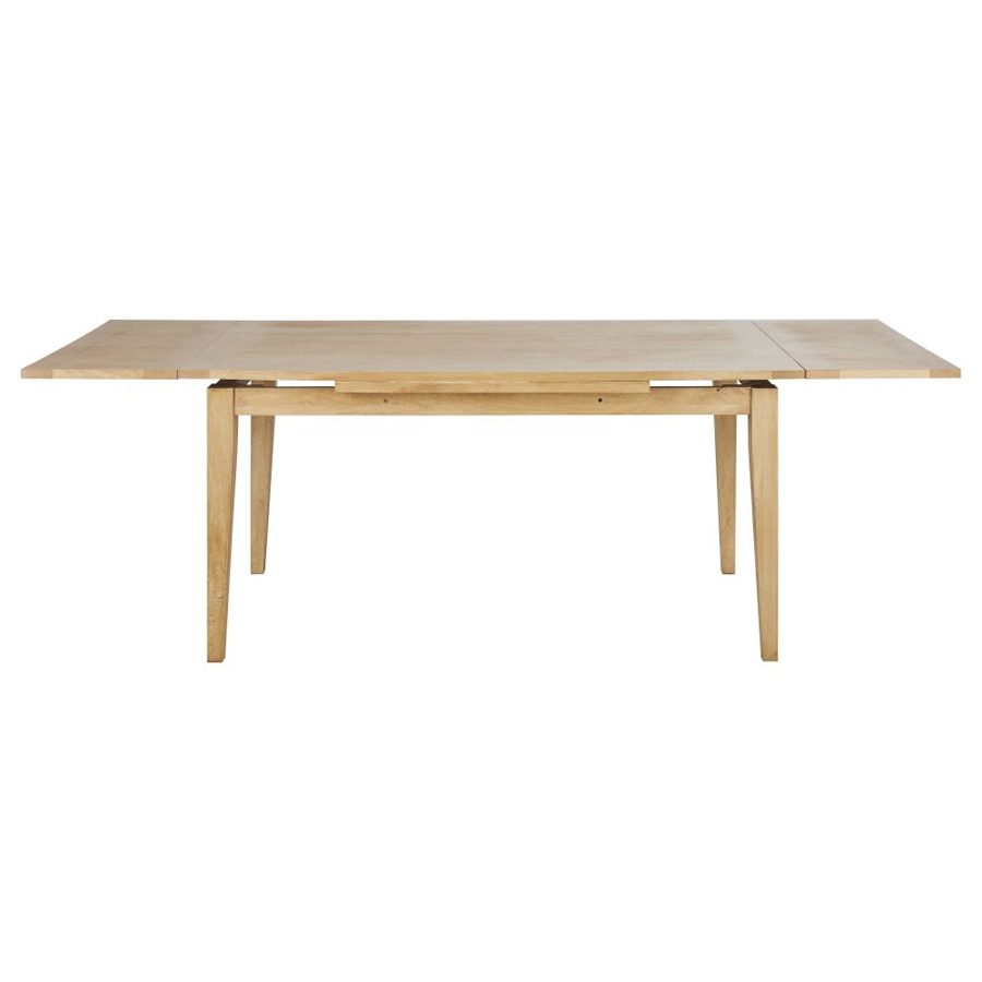 CEZANNE -Table à manger extensible 10 personnes en manguier massif L160/240