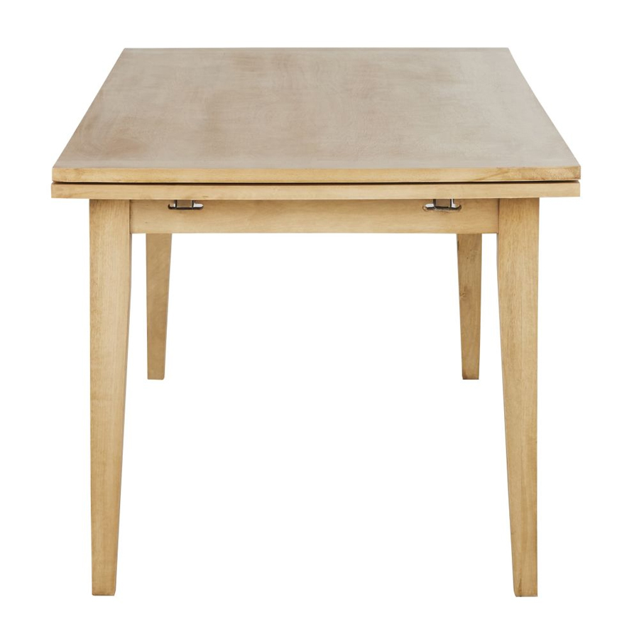 CEZANNE -Table à manger extensible 10 personnes en manguier massif L160/240
