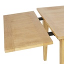 CEZANNE -Table à manger extensible 10 personnes en manguier massif L160/240