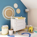 Commode SWEET 2 blanche, 3 tiroirs compatible plan à langer, Dakar Sénégal