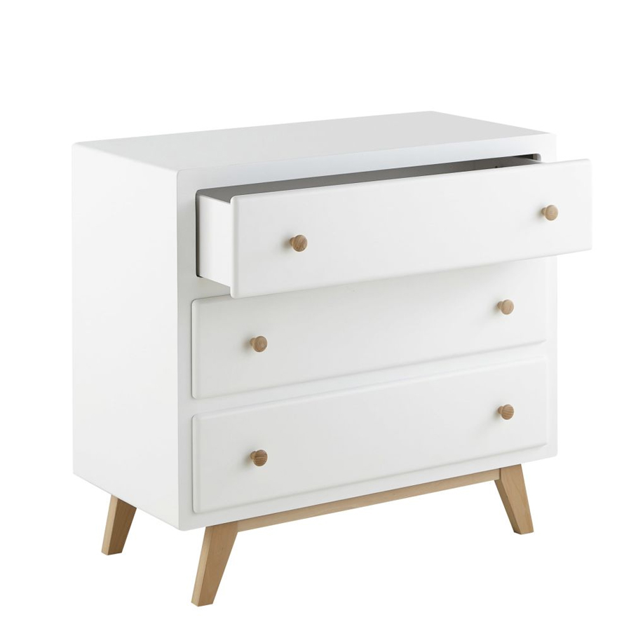 Commode SWEET 2 blanche, 3 tiroirs compatible plan à langer, Dakar Sénégal