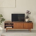 Meuble télé design rétro avec rangements et pieds métalliques - Dakar, Sénégal