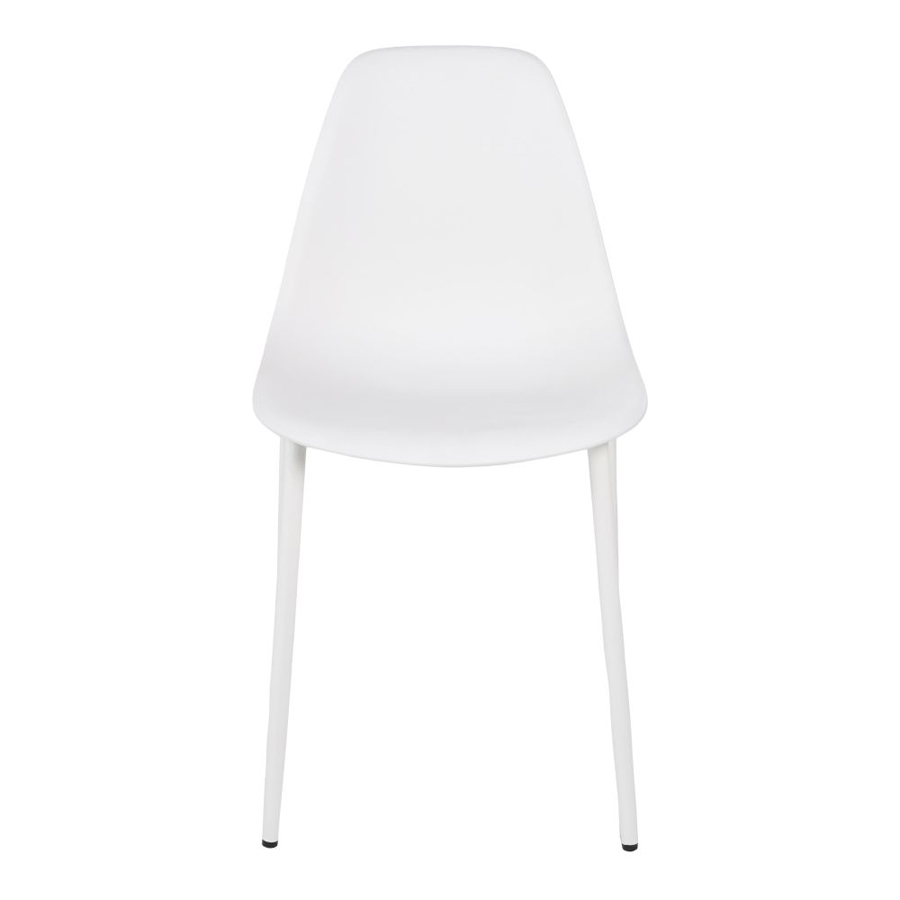 CLYDE - Chaise enfant style scandinave blanche