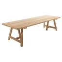 Table de jardin en teck recyclé pour 12/14 personnes - Dakar, Sénégal