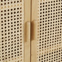 CANOPY - Cabinet de rangement 2 portes cannage en rotin