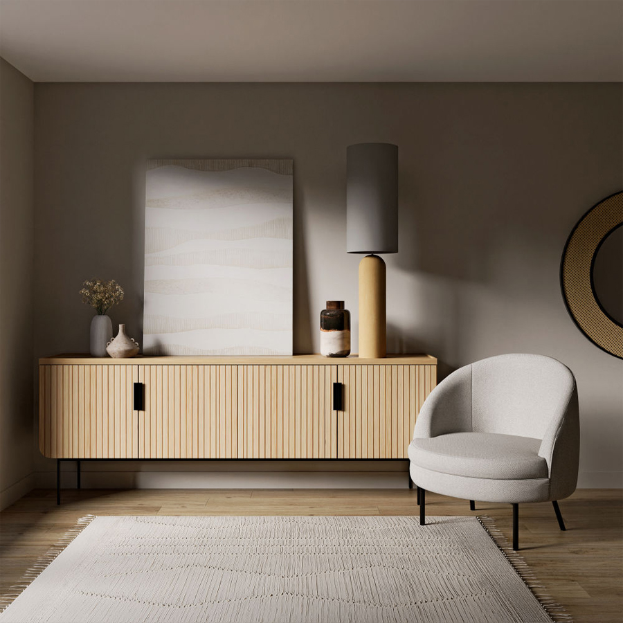 Confort visuel et authenticité - Buffet BOLDIN pour une touche classique dans votre espace à Dakar