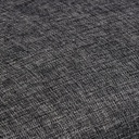 PHILADELPHIE - Canapé d'angle gauche 3/4 places en tissu gris chiné