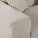Mobilier contemporain, canapé Tokyo gris clair, spacieux et confortable, Dakar, Sénégal
