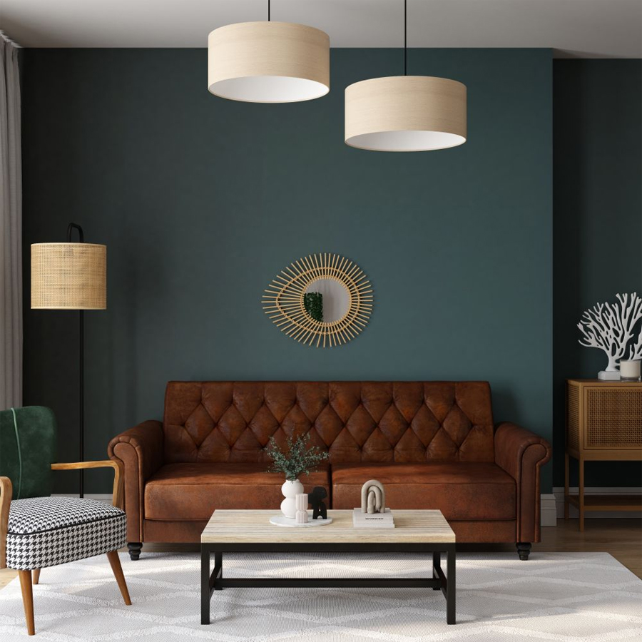 Canapé Lise 3/4 places marron, fonction clic-clac convertible, Dakar Sénégal