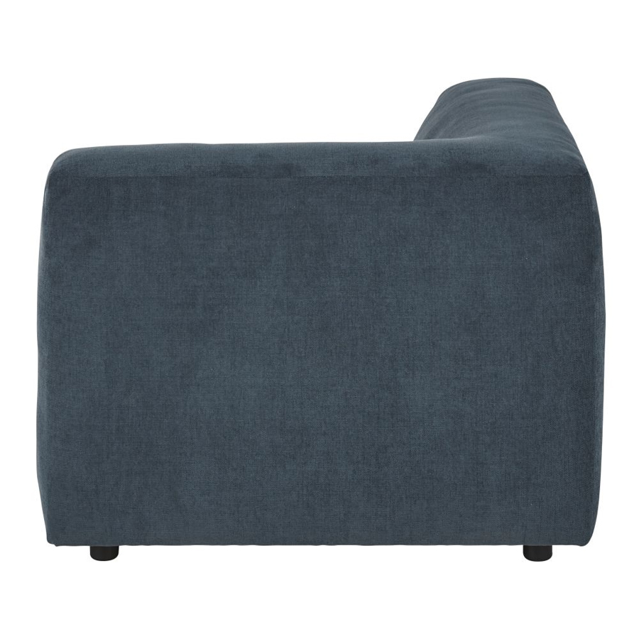 Accessoire Buddy bleu avec mousse de polyuréthane pour canapé modulable, Dakar sénègal
