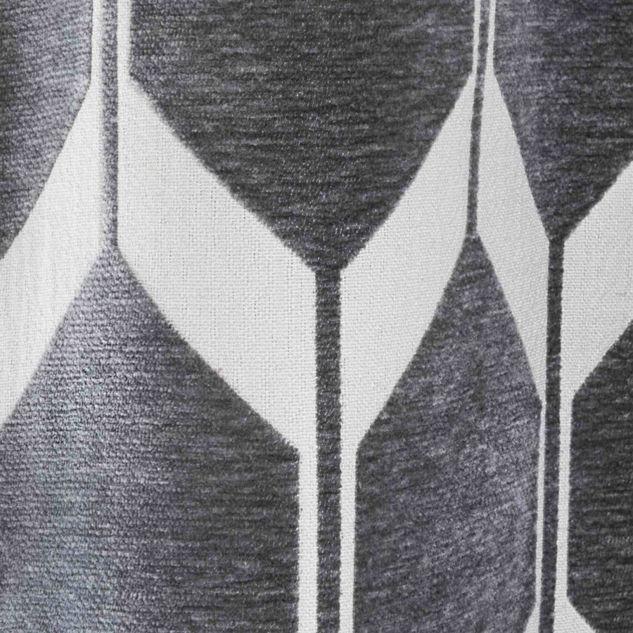 ASTON - Rideau à œillets gris anthracite à l'unité 140x300