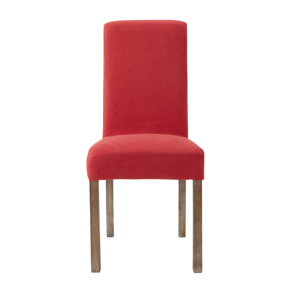 Élégante housse de chaise MARGAUX en tissu lavable à Dakar, Sénégal