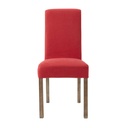 Élégante housse de chaise MARGAUX en tissu lavable à Dakar, Sénégal