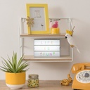 Bougie en bocal jaune en verre, cocooning disponible sur Dakar