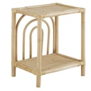 MALAGA - Table de chevet en rotin