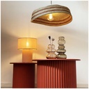 ZEN - Vase GM en verre ambre