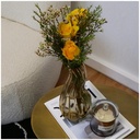 GEORGE - Vase en verre beige