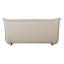 Canapé 2 places Hallen beige clic-clac convertible, moderne, Dakar Sénégal