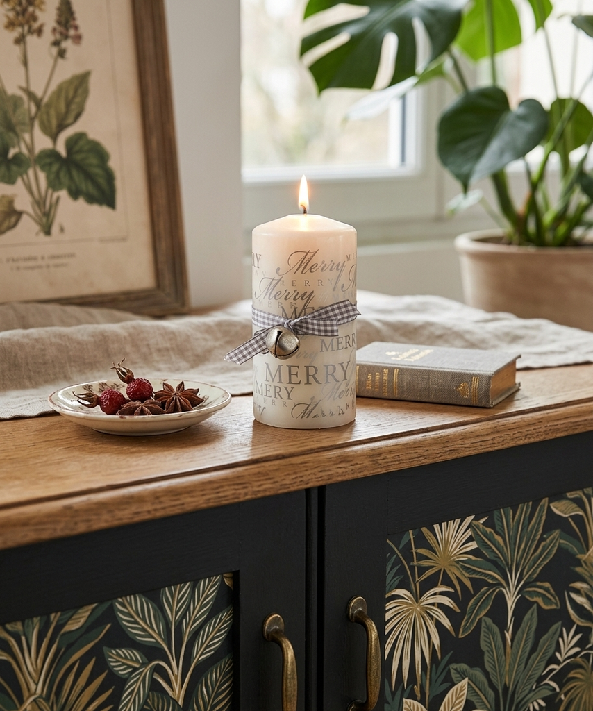 Bougie Merry Christmas disponible à Dakar Sénégal